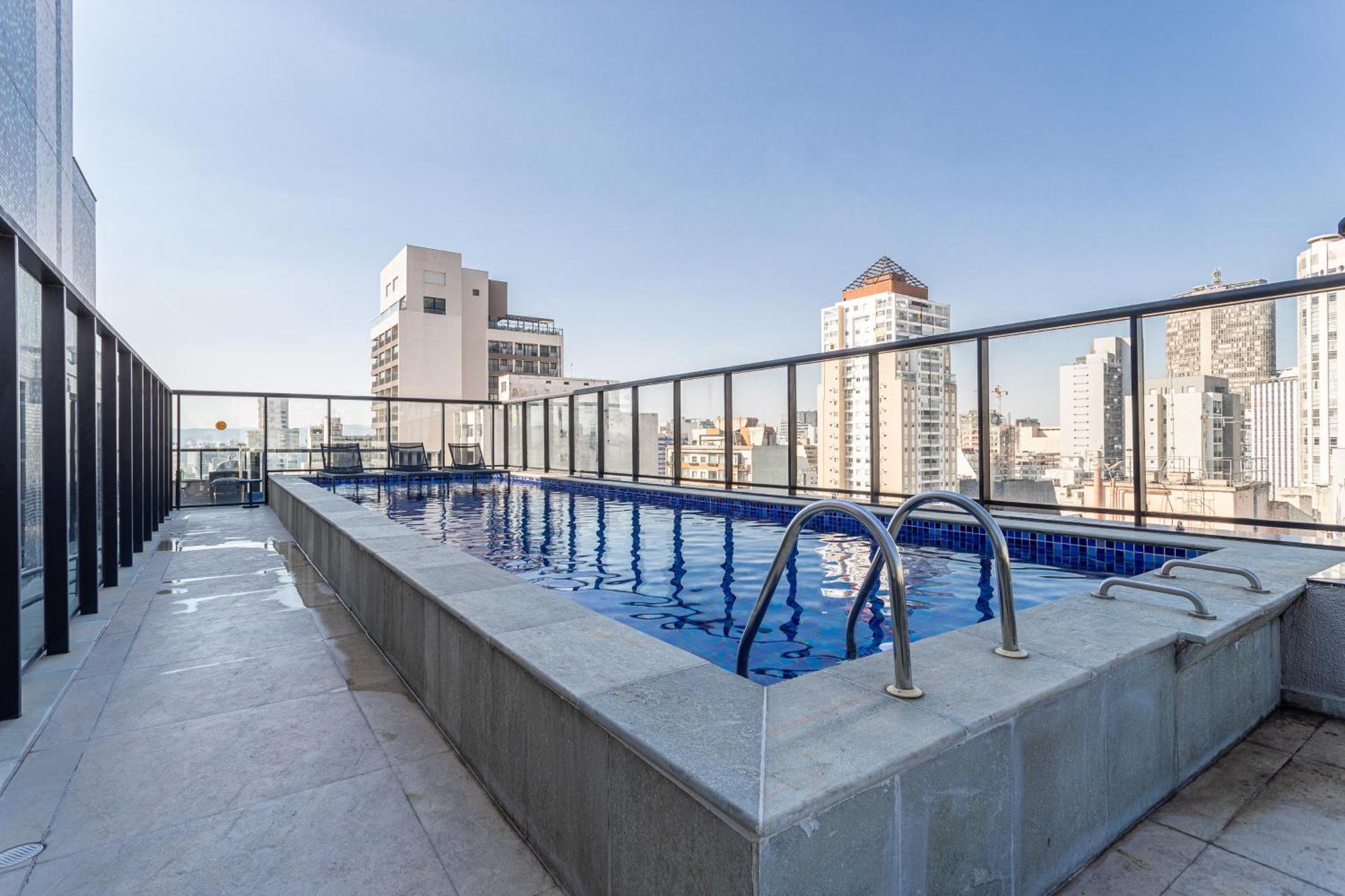 Predio Completo Na Consolacao Com Piscina No Rooftop - Share Consolacao Sao Paulo Bagian luar foto