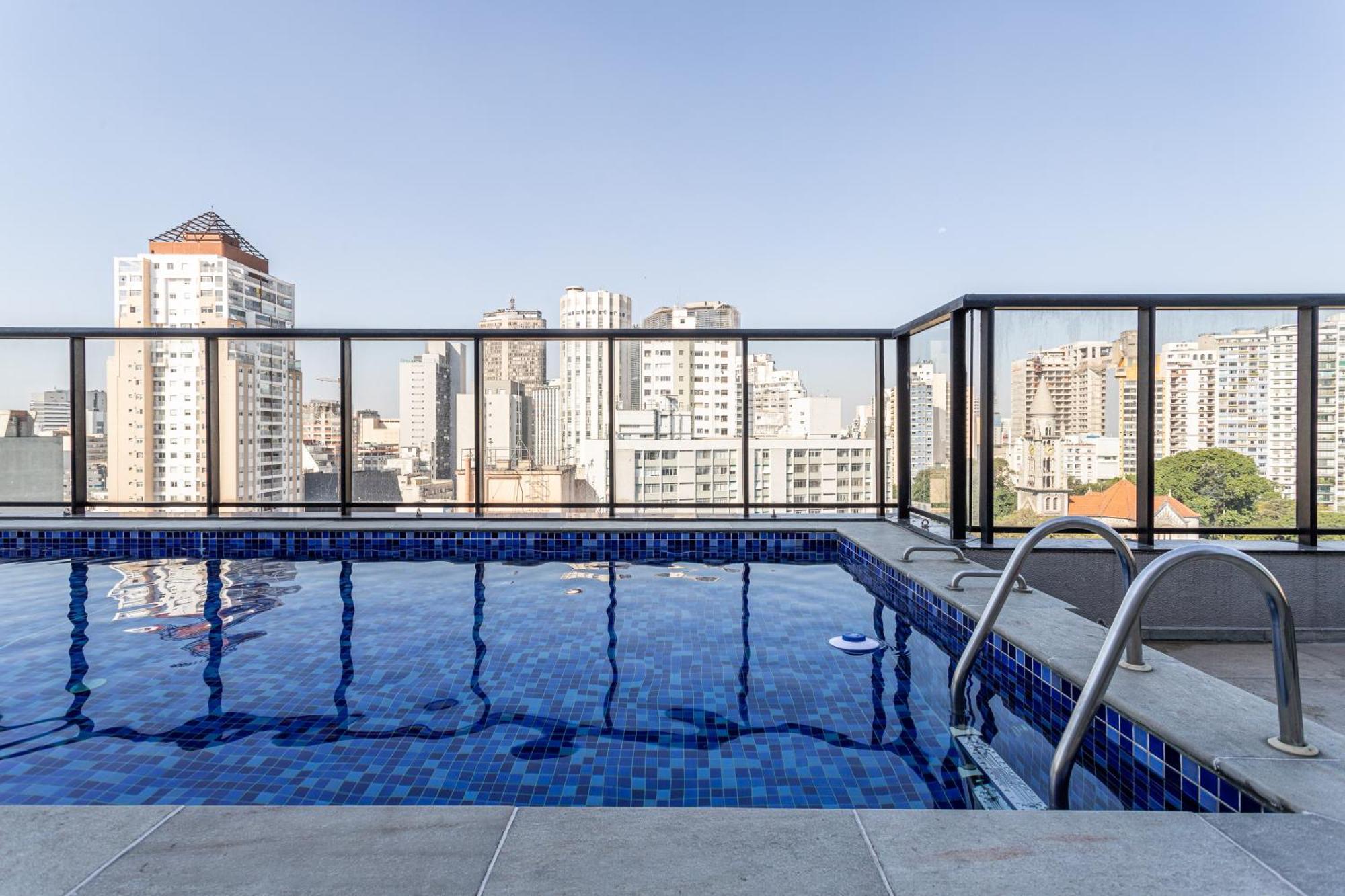 Predio Completo Na Consolacao Com Piscina No Rooftop - Share Consolacao Sao Paulo Bagian luar foto